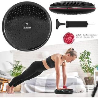 Bemaxx  Bemaxx Fitness Balance Sitzkissen, 6er-Satz Schwarz 