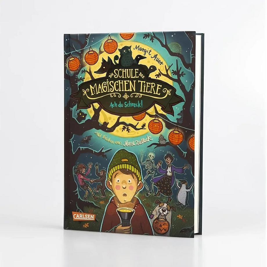 Die Schule der magischen Tiere 14: Ach du Schreck! Auer, Margit; Dulleck, Nina (Illustrationen) Gebundene Ausgabe 