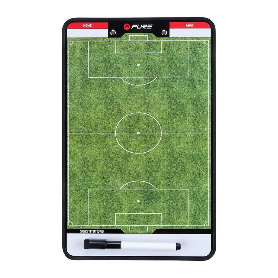 Pure2Improve  doppelseitiges Coach-Board Fussball 35x22cm 
