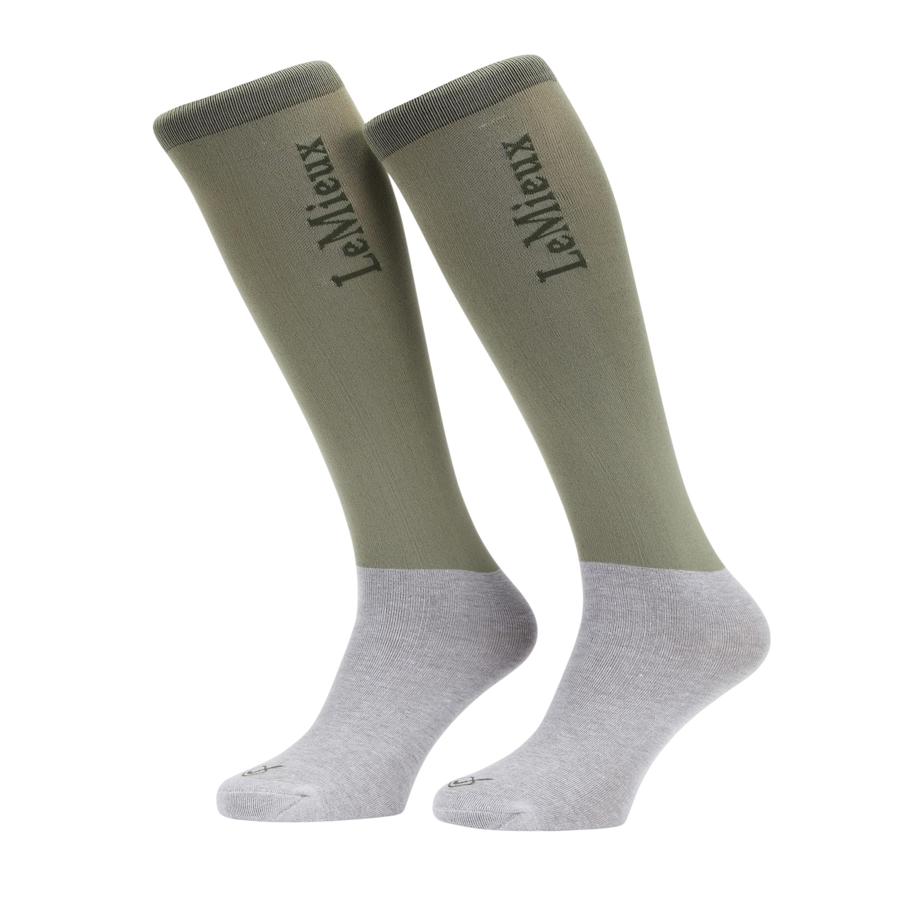 LeMieux  chaussettes équitation leieux (x2) 