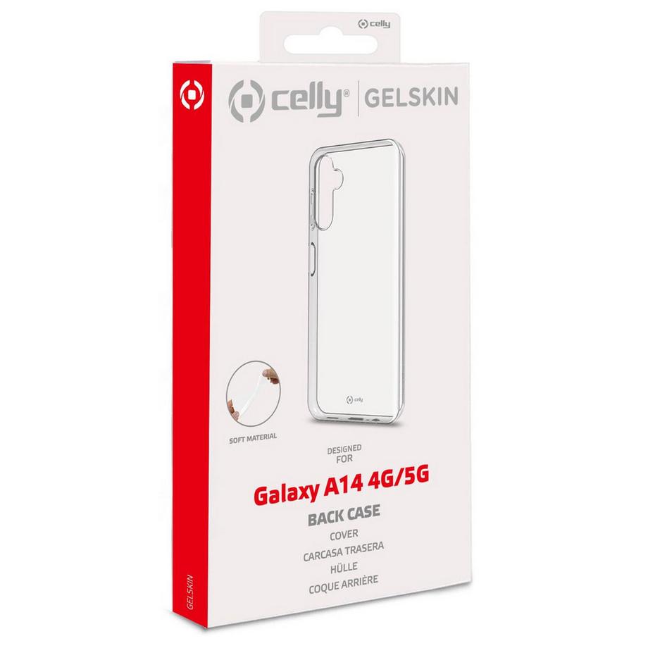 Celly  Gelskin TPU Cover Galaxy A14 5G Transparent 