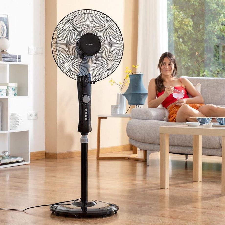InnovaGoods Bodenventilator – 3 Geschwindigkeiten – 45 W  