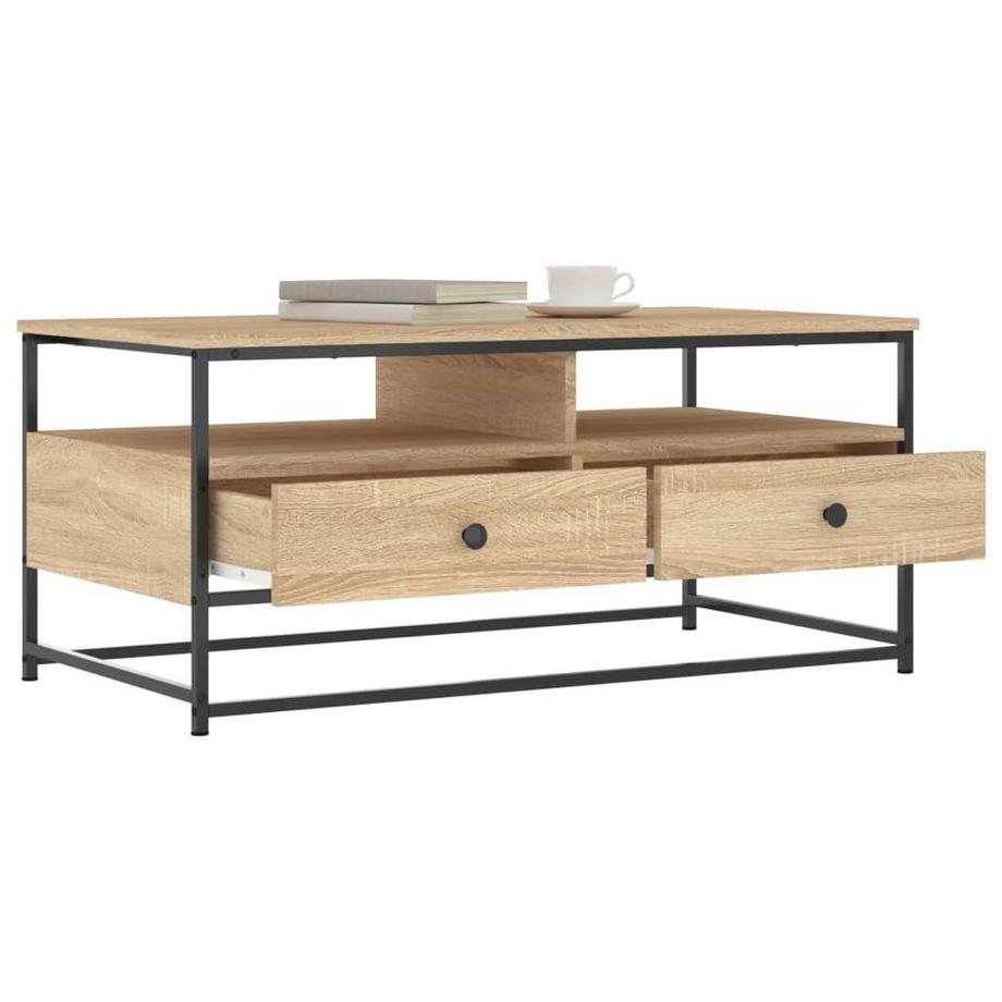 VidaXL Table basse bois d'ingénierie  