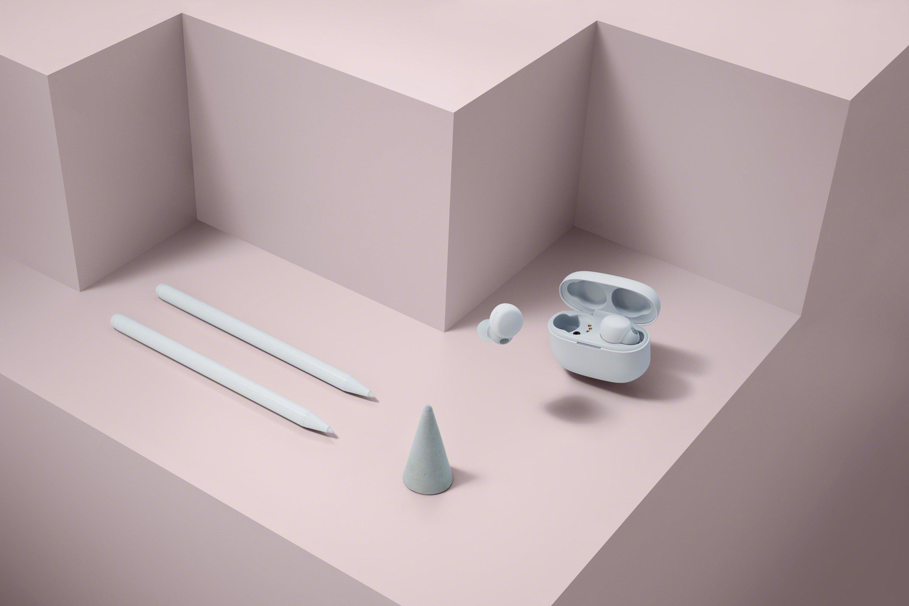 SONY  LinkBuds S - True Wireless-Kopfhörer mit Mikrofon - im Ohr - Bluetooth - aktive Rauschunterdrückung - weiàŸ 