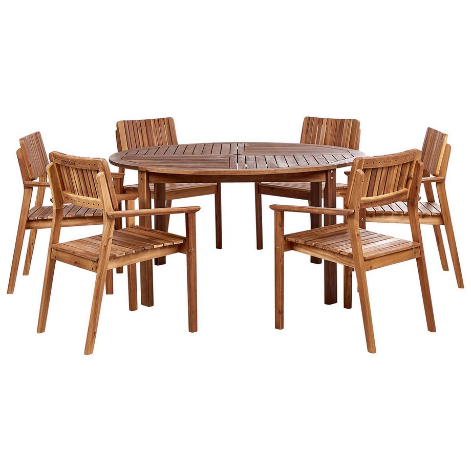 Tavolo con sedie en Legno d'acacia  AGELLO