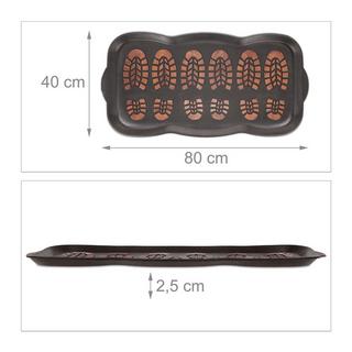 Northio Gummi-Tropfschale für Schuhe  