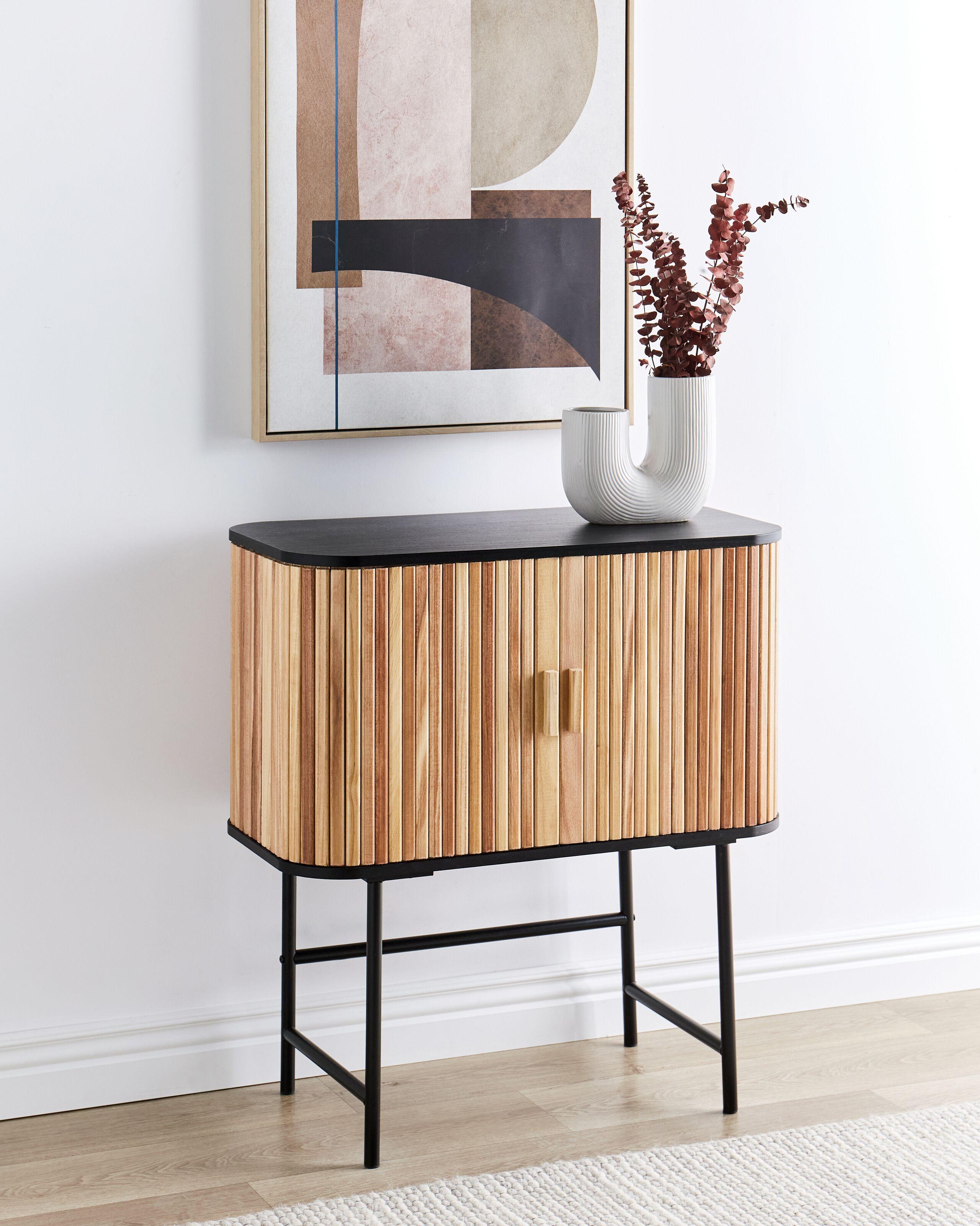 Beliani Commode en Bois de paulownia Moderne CARNEY  