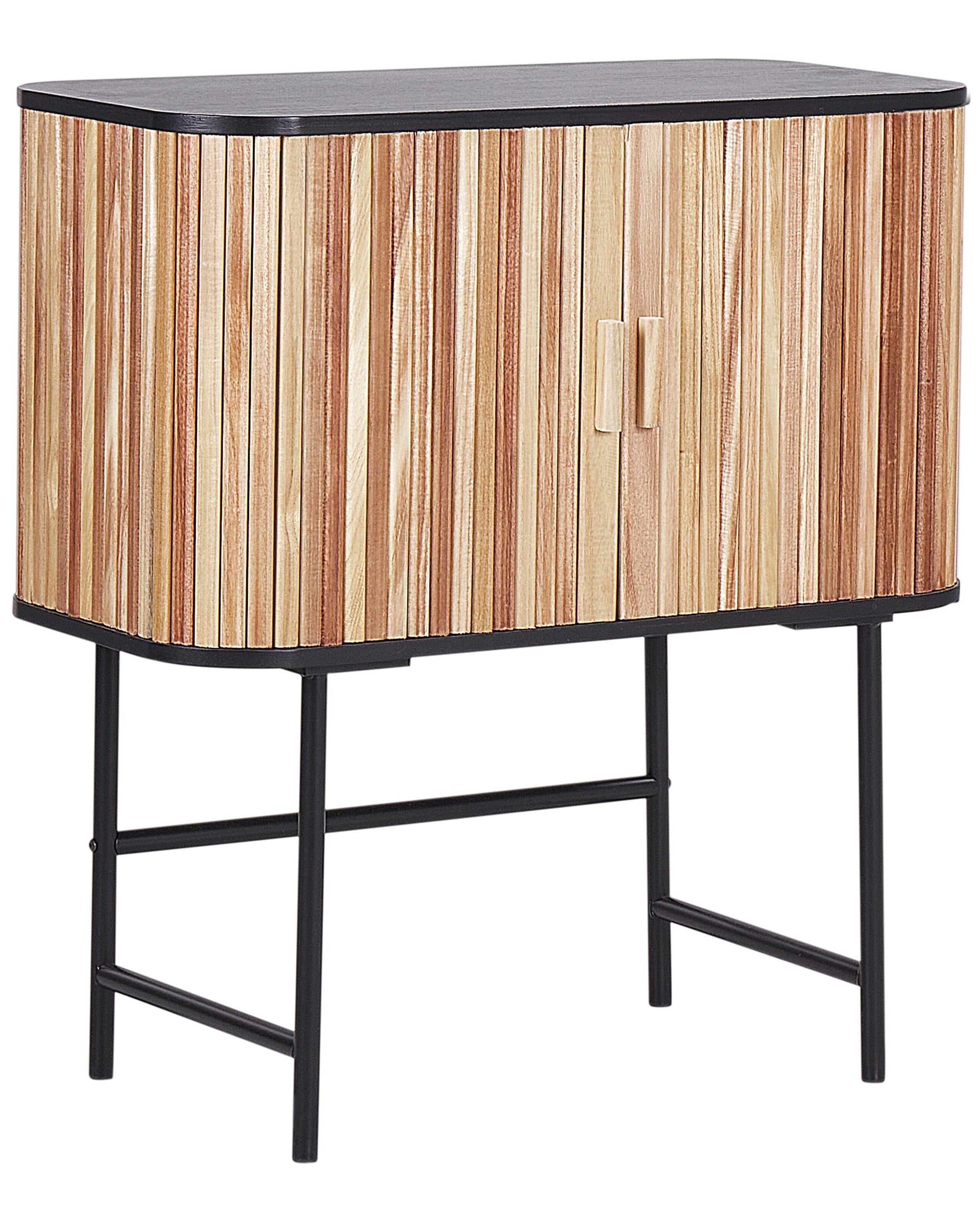 Beliani Commode en Bois de paulownia Moderne CARNEY  