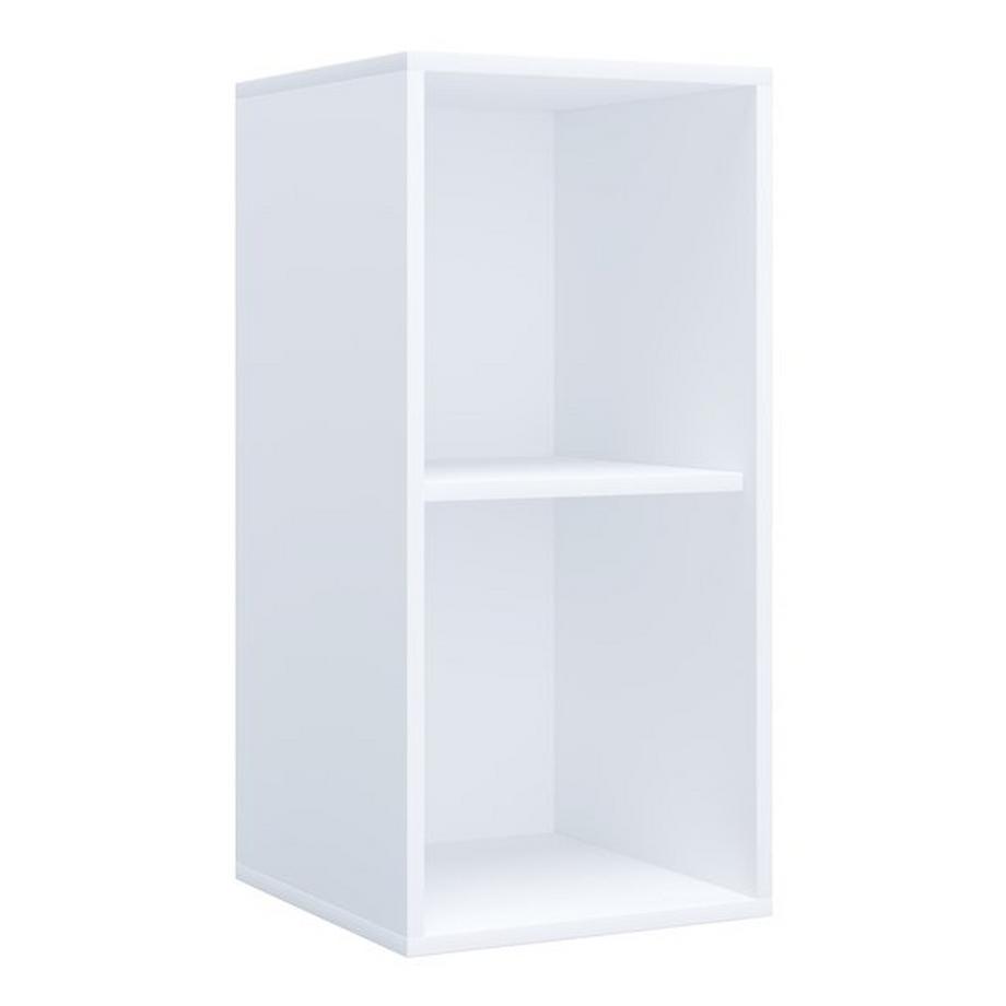 VCM Étagère à dossiers Étagère à livres Étagère sur pied Étagère de bureau Étagère à classeurs Armoire Lona l 2 compartiments  