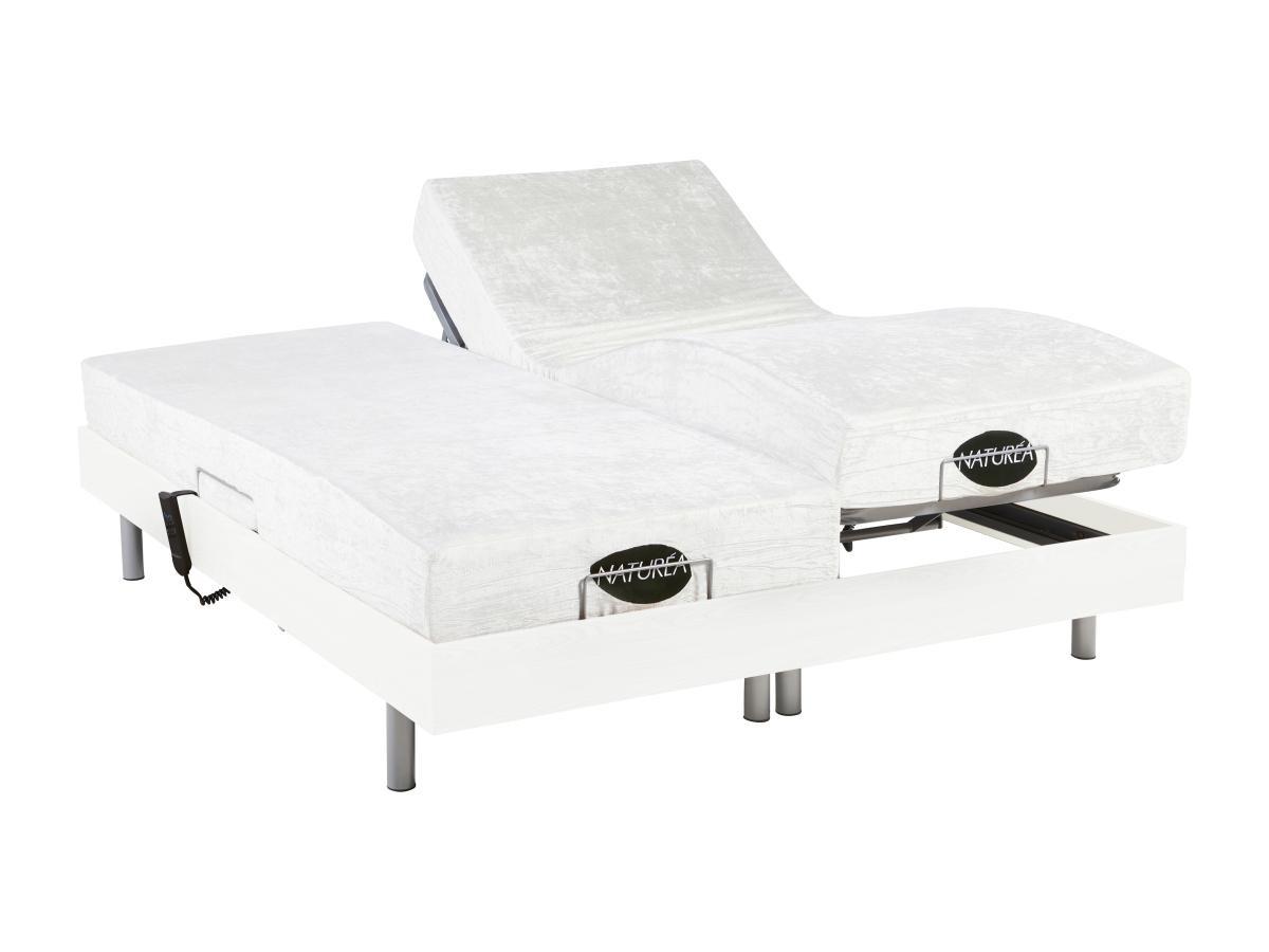 NATUREA Set da relax con sospensioni memory foam e bambà¹ LYSIS III di NATUREA Motori OKIN 2 Bianco  