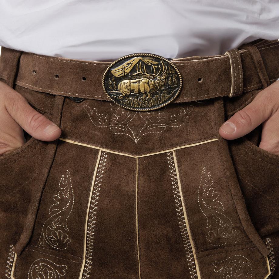 Tectake  Pantaloni in pelle lunghi Jakob 