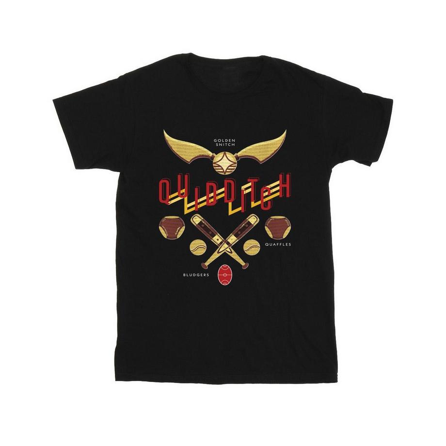 HARRY-POTTER Quidditch Golden Snitch T-Shirt  