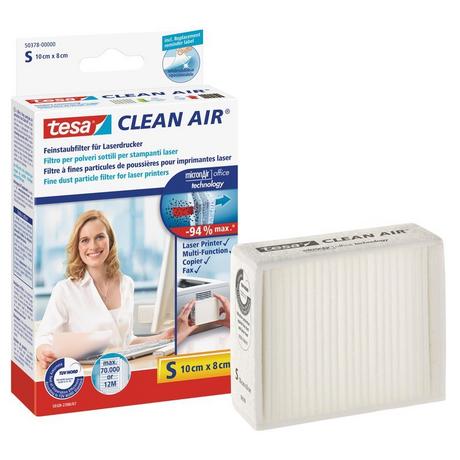Tesa Filtre Clean Air, taille S/ 100 x 80 mm  