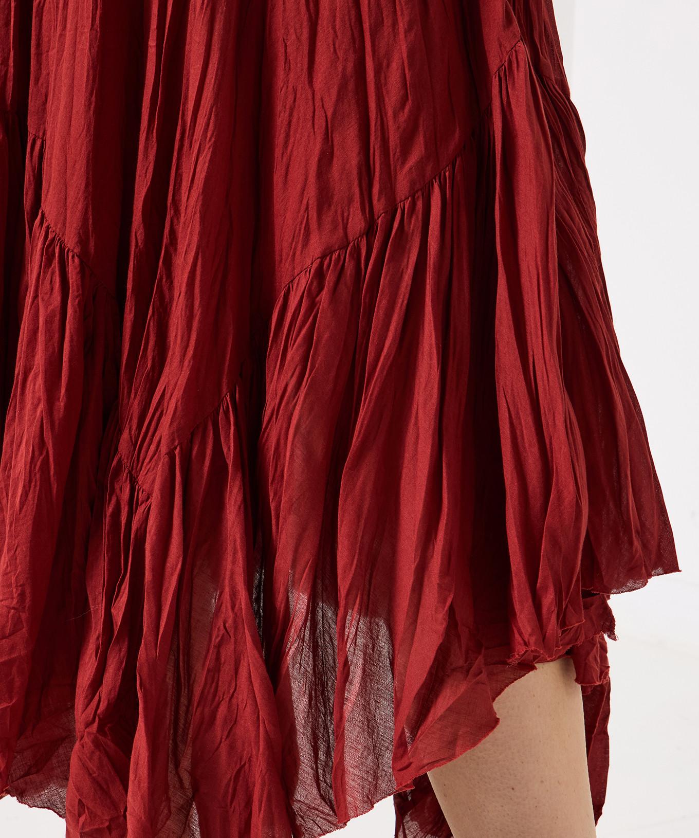 Joe Browns Lagen Maxirock mit Zipfelsaum  