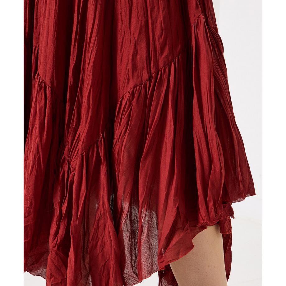 Joe Browns Lagen Maxirock mit Zipfelsaum  