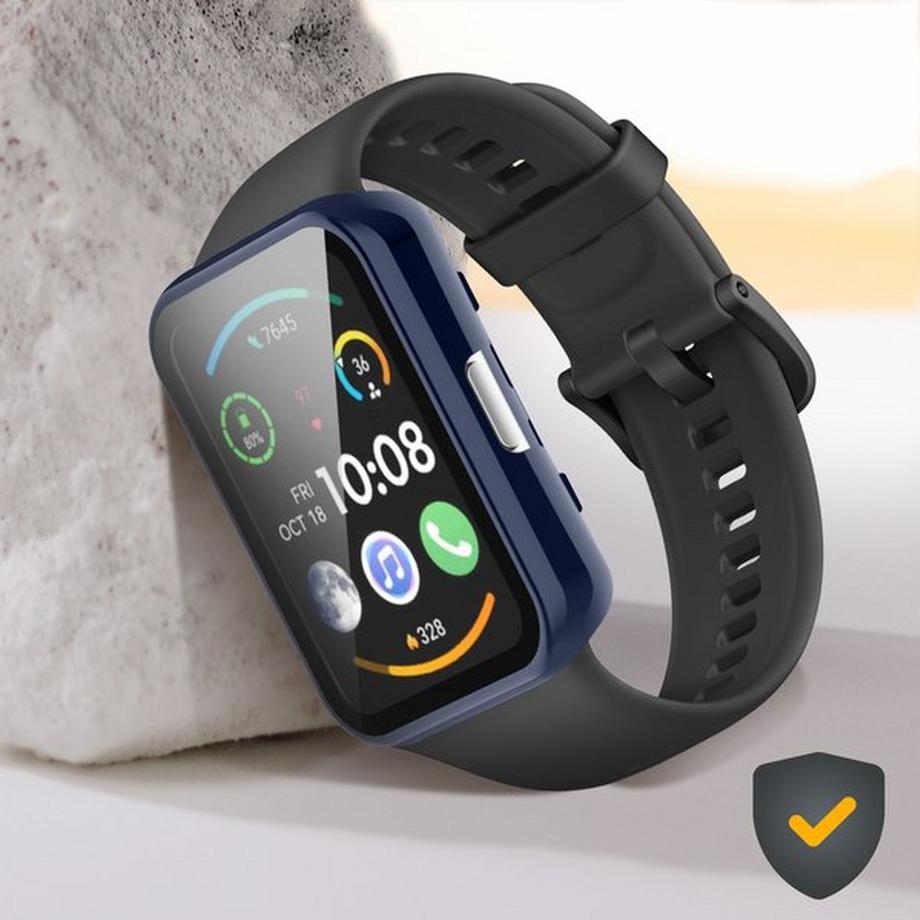 Avizar  Huawei Watch Fit 2 Rundumhülle Blau 