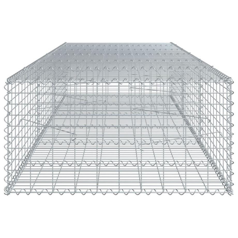 VidaXL Panier gabion fer  