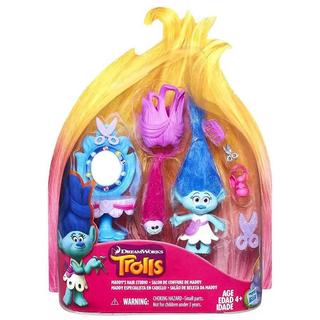 Hasbro  Trolls Maddy's Hair Studio Story Pack Action Figure 