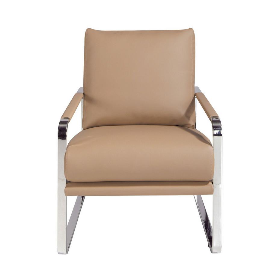 ANGEL CERDA Poltrona in ecopelle visone  