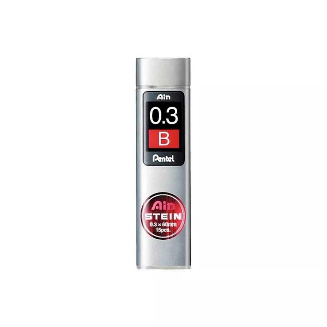 Pentel -  Minen AINSTEIN B C273-BO 0,3mm 15 Stück