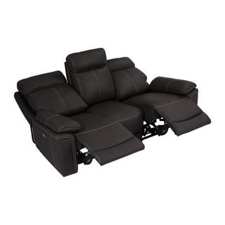 Vente-unique Relaxsofa elektrisch 3Sitzer Leder ISIRIS  