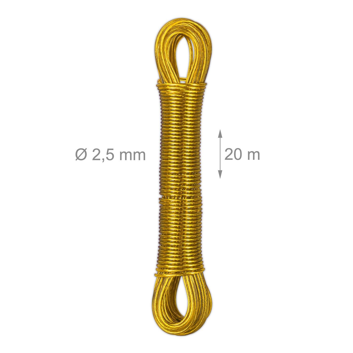 B2X Kleiderbügel mit Stahldraht 3 x 20 m  