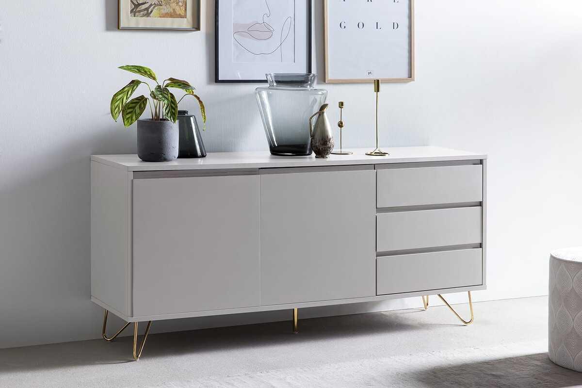 mutoni Sideboard weiss 150  