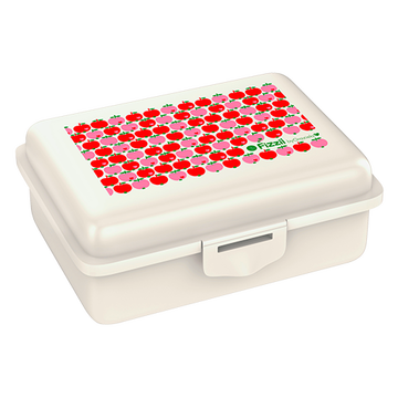 Fizzii Lunchbox mit Trennfach perlweiss by Graziela Äpfel