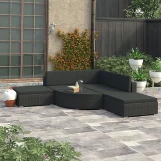 VidaXL Garten-lounge-set poly-rattan  