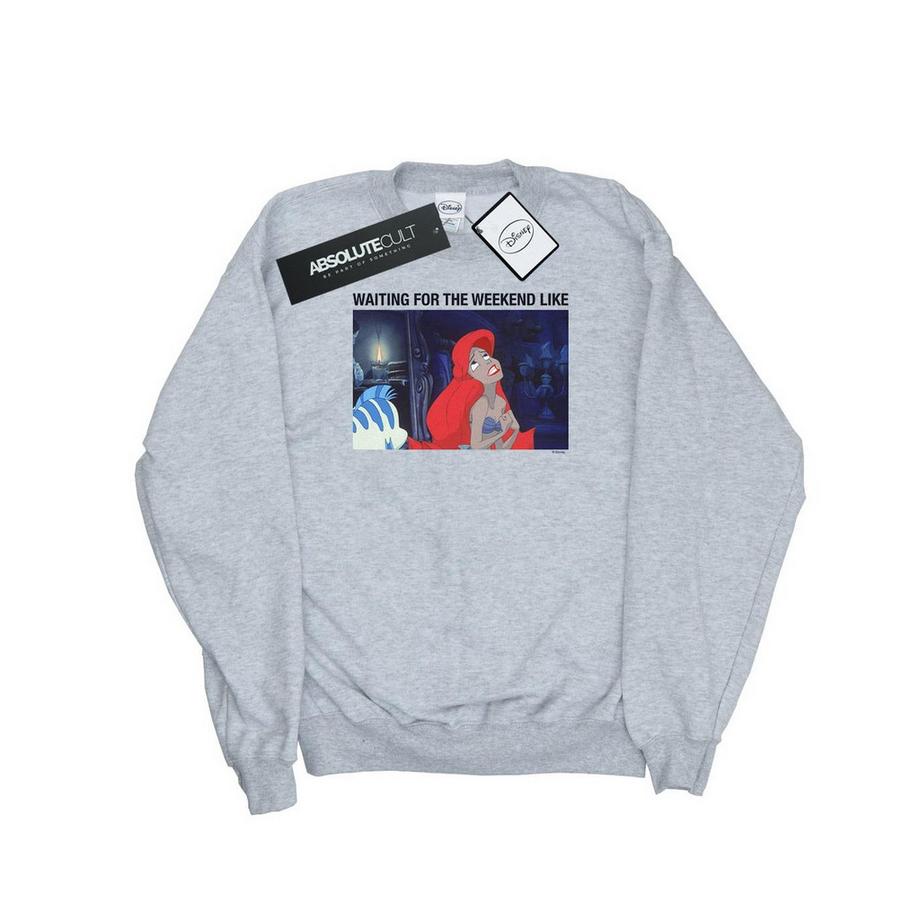 The Little Mermaid Waiting For The Weekend Sweatshirt