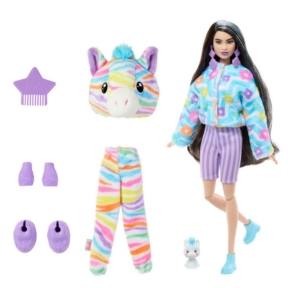 Barbie  Cutie Reveal Color Dream Zebra 