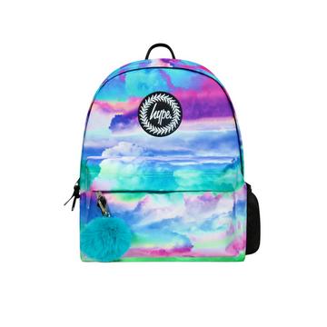 Rucksack, Regenbogen Wolke