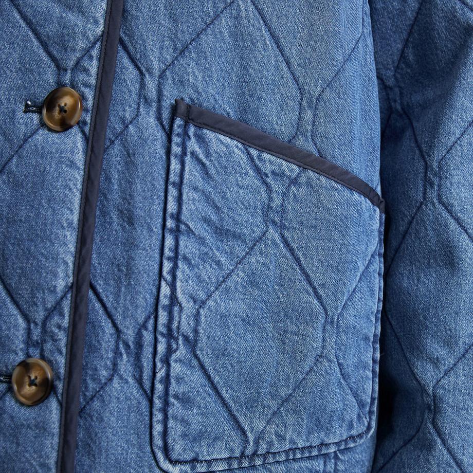 La Redoute Collections Giacca di jeans trapuntata  