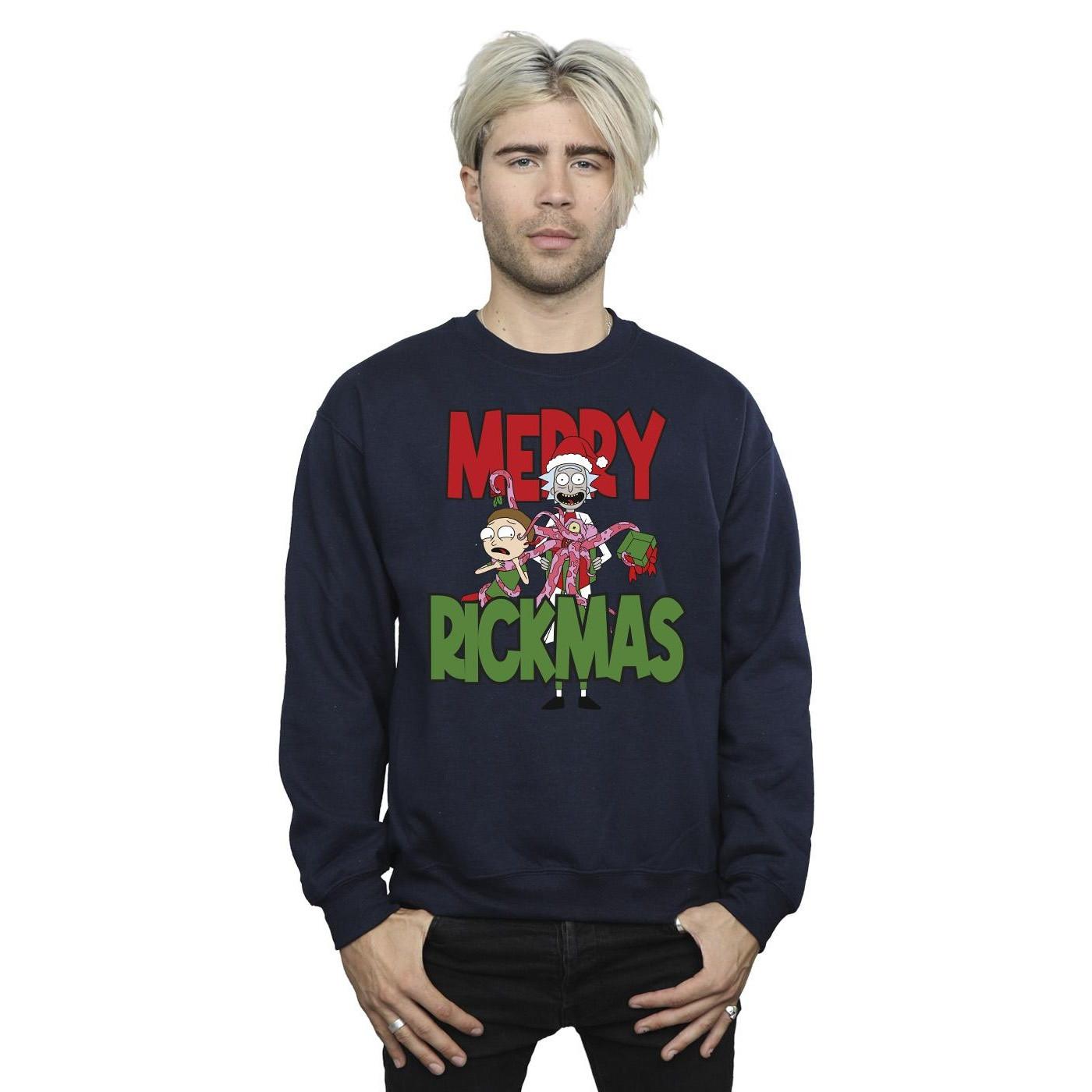 Rick And Morty Merry Rickmas Sweatshirt  