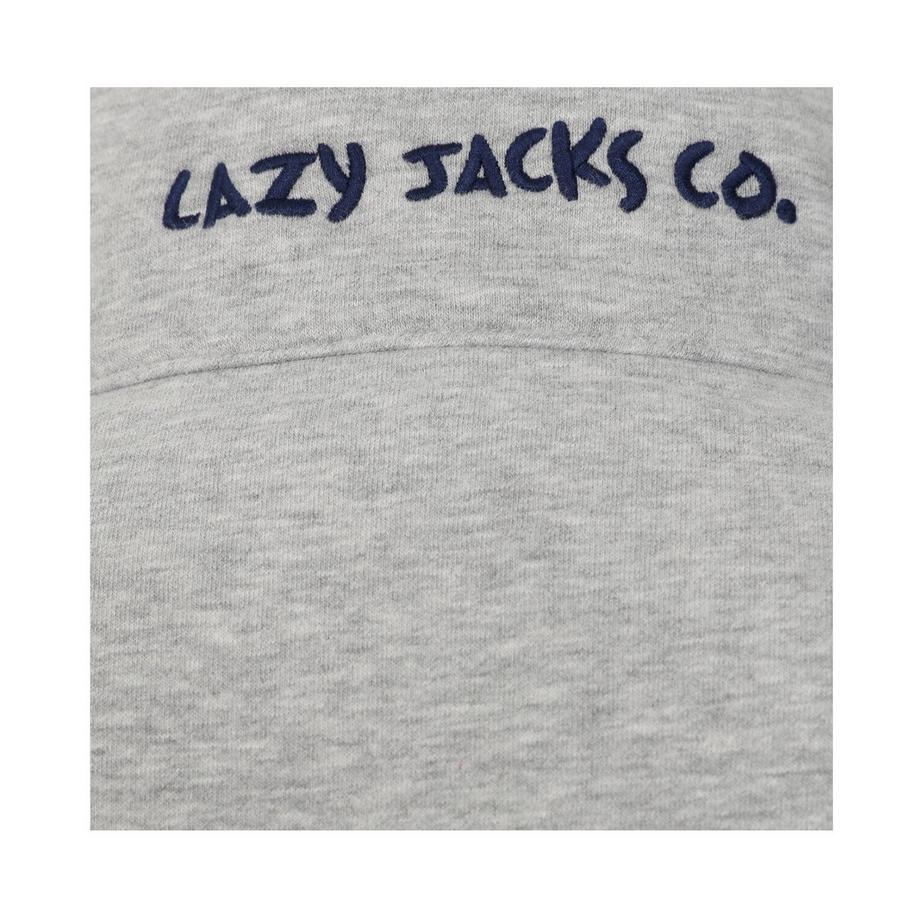 Lazy Jacks Sweatshirt Durchgehender Reissverschluss  