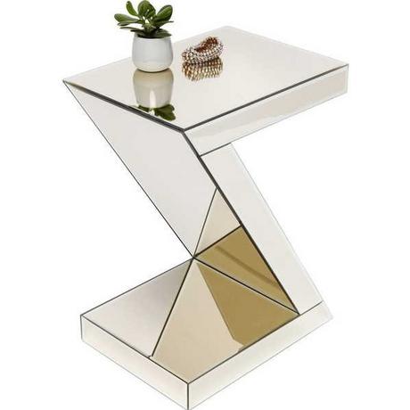 KARE Design Table d'appoint Luxury Z Champagne  