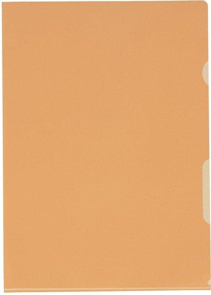 BÜROLINE BÜROLINE Sichtmappen A4 620067 orange 10 Stück  