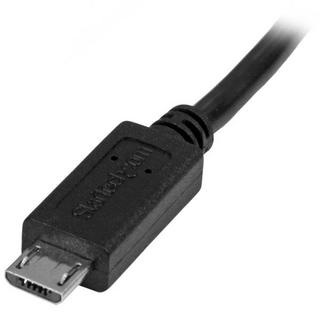 STARTECH.COM  Câble d'extension Micro USB de 50 cm - M/F - Noir 