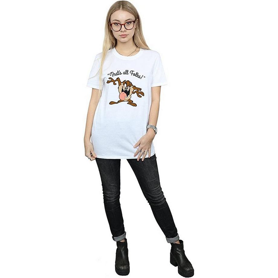 LOONEY TUNES That's All Folks Taz T-Shirt  