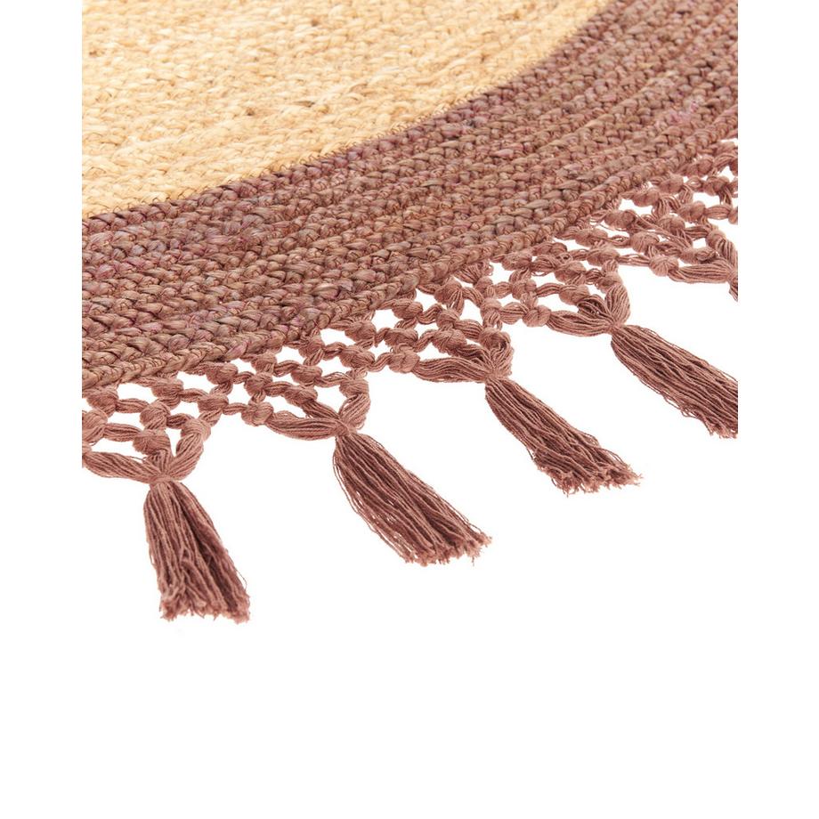 Beliani Tapis en Jute  MARTS  