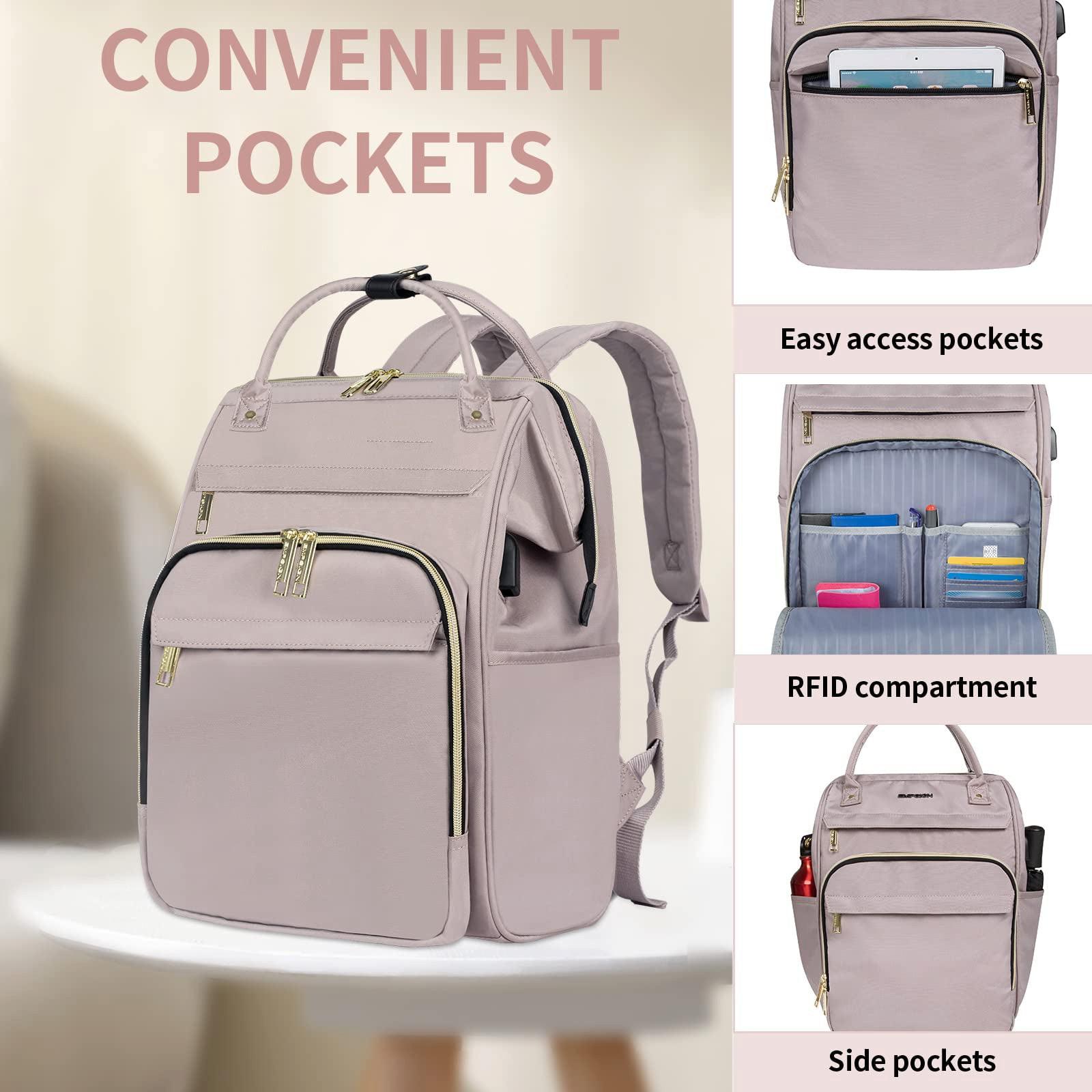 Only-bags.store Sac à dos à compartiment pour ordinateur portable, sac à dos scolaire  