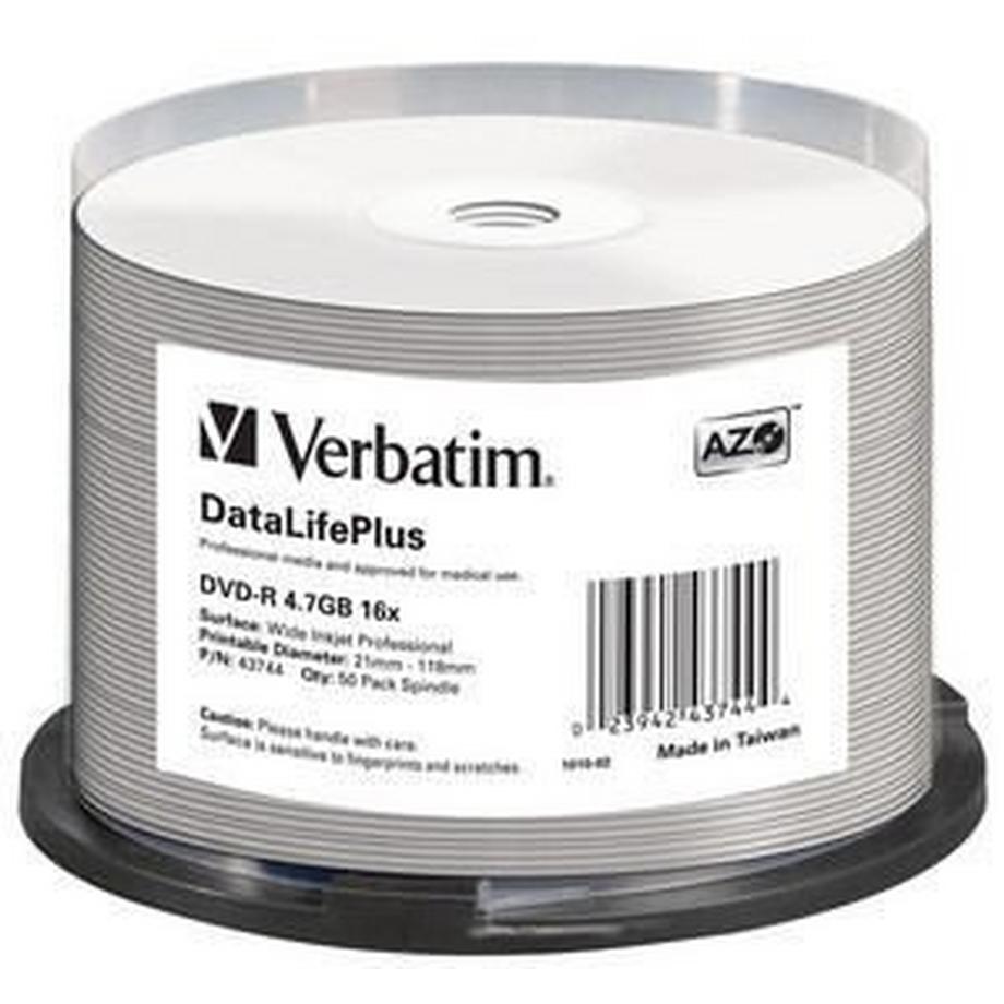 Verbatim DataLifePlus 4,7 GB DVD-R 50 Stück(e)