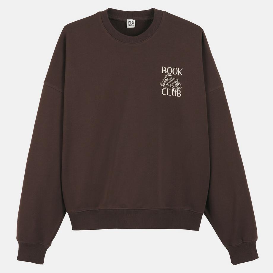 La Redoute Collections Sweat en coton avec infographie poitrine  