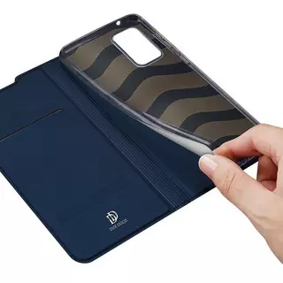 DuxDucis  Galaxy S20 FE - Dux Ducis - Etui Flip Folio en cuir Bleu