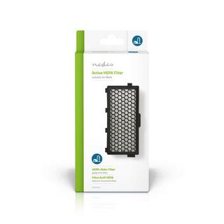 Nedis Ersatz-Aktiv-HEPA-Filter | Ersatz für: Miele | Schwarz / Weiß  