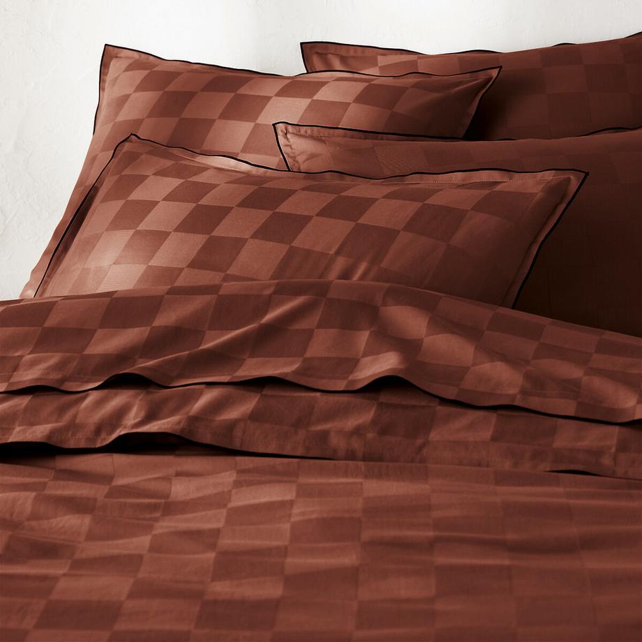 La Redoute Intérieurs Victor Karierter Duvetbezug  