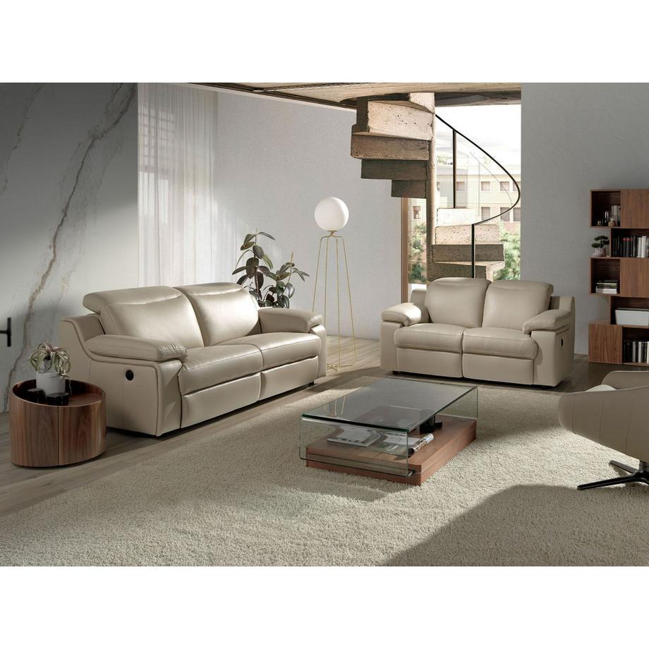 ANGEL CERDA Comodino in noce e acciaio nero  