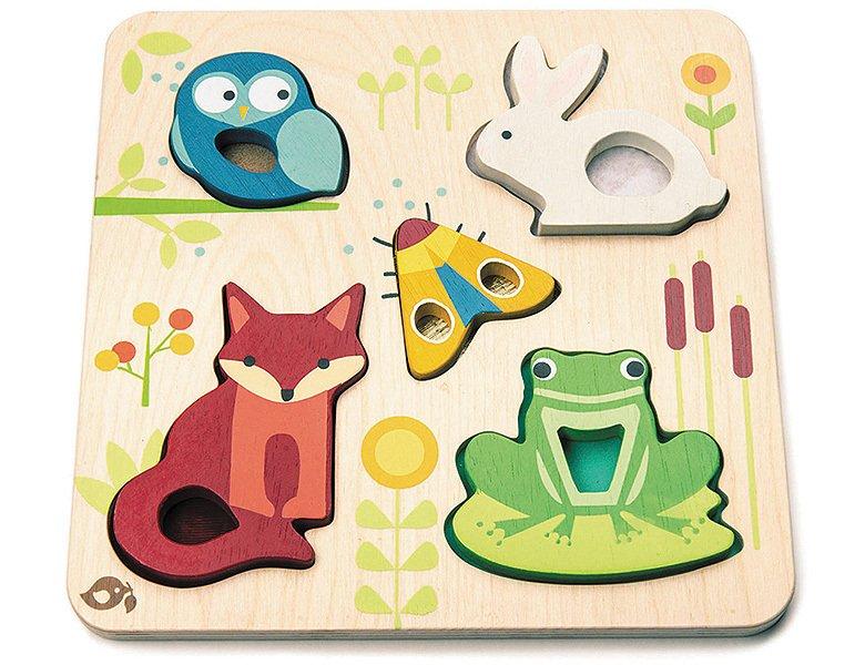 Tender Leaf Toys  Puzzle Waldtiere (5Teile) 