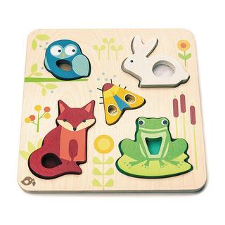 Tender Leaf Toys  Puzzle Waldtiere (5Teile) 