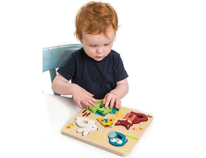 Tender Leaf Toys  Puzzle Waldtiere (5Teile) 